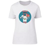 Shopagift Tokyo Cat Kitten Japanese Japan Lucky Womens T-Shirt Ladies Tee White