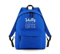 Shopagift Totally In Need of Coffee Caffeine Backpack Rucksack 18 Litres Capacity - 42cm x 31cm x 21cm