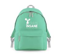 Shopagift Train Insane Or Remain The Same Workout Gym Backpack Rucksack 18 Litres Capacity - 42cm x 31cm x 21cm