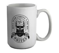 Shopagift Truck Driver Mug Move Over I Drive a Rig Trucker Trucking White 15oz Large Ceramic Cup
