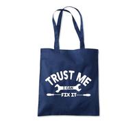 Shopagift Trust me I Can Fix It DIY Tools Repair Tote Shopping Beach Bag 10 Litres Capacity - 42cm x 38cm