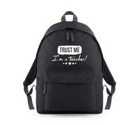 Shopagift Trust Me I'm a Teacher Backpack Rucksack 18L Bag - 42 x 31 x 21cm