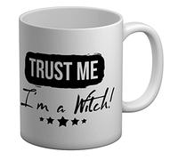 Shopagift Trust me I'm a Witch White 11oz Large Mug Cup
