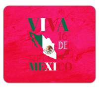 Shopagift Viva Mexico Flag Map Independence Day Mouse Mat Pad 24cm x 19cm