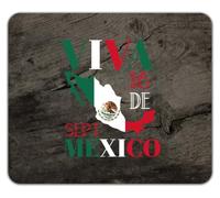 Shopagift Viva Mexico Flag Map Independence Day Mouse Mat Pad 24cm x 19cm