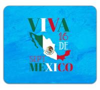 Shopagift Viva Mexico Flag Map Independence Day Mouse Mat Pad 24cm x 19cm