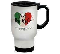Shopagift Viva Mexico Happy Independence Day Mexican Travel Mug 14oz Cup