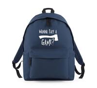 Shopagift Wanna Play a Game Axe Funny Backpack Rucksack 18 Litres Capacity - 42cm x 31cm x 21cm