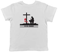 Shopagift We Will Remember- Soldier Childrens Kids T-Shirt