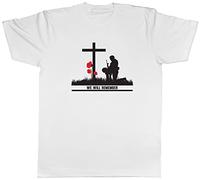 Shopagift We Will Remember- Soldier T-Shirt White