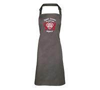 Shopagift Welsh Heart Valentines Dydd Santes Dwynwen Hapus Apron Gift - Grey