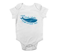 Shopagift Whale Whale Whale Funny Baby Grow Vest Who Do We Have Here Bodysuit Boys Girls