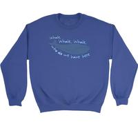 Shopagift Whale Whale Whale Funny Kids Sweatshirt Who Do We Have Here Jumper Boys Girls