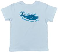 Shopagift Whale Whale Whale Funny Kids T-Shirt Who Do We Have Here Childrens Tee Boys Girls