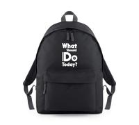 Shopagift What Should I Do Today 8 Ball Pool Snooker Backpack Rucksack 18 Litres Capacity - 42cm x 31cm x 21cm