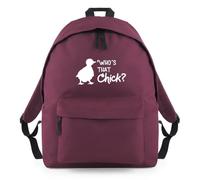 Shopagift Who's That Chick Backpack Rucksack 18 Litres Capacity - 42cm x 31cm x 21cm