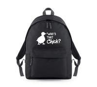 Shopagift Who's That Chick Backpack Rucksack 18 Litres Capacity - 42cm x 31cm x 21cm