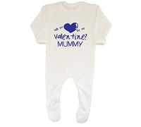 Shopagift Will You be My Valentine Mummy Blue Baby Romper