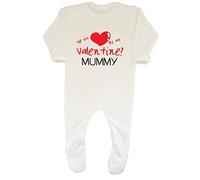 Shopagift Will You be My Valentine Mummy Red Baby Romper