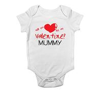 Shopagift Will You be My Valentine Mummy Red Boys Baby Vest Bodysuit