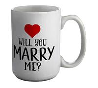 Shopagift Will You Marry Me White 15oz Large Mug Cup