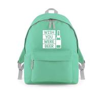 Shopagift Wish You Were Beer Ale Lager Funny Backpack Rucksack 18 Litres Capacity - 42cm x 31cm x 21cm