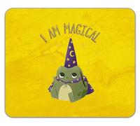 Shopagift Wizard Frog Mouse Mat Pad I am a Magical Frog Funny Magic 24cm x 19cm