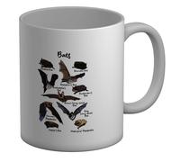 Shopagift World Collection of Bats British Bat Day Mug White 11oz Large Ceramic Cup