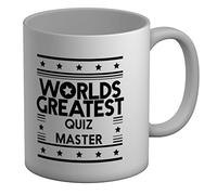 Shopagift Worlds Greatest Quiz Master White 11oz Large Mug Cup
