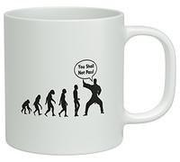 Shopagift You Shall not Pass Karate White 10oz Novelty Gift Mug Cup
