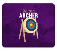 Shopagift Young Archer Target Practice Bow Arrow Mouse Mat Pad 24cm x 19cm