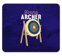 Shopagift Young Archer Target Practice Bow Arrow Mouse Mat Pad 24cm x 19cm