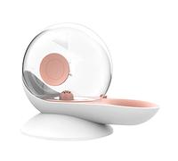 SHOPANTS Cat Water Fountain, 2.8L Snails Bubble Automatic Water Bowl Fountain for Pets Water Dispenser Large Drinking Bowl Cat Dog Drink No Electricity (30.4cm x 15.5cm x 24cm) (Pink)