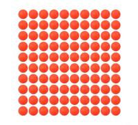 Shophubio 100pcs Foam Floats Ball Beads Beans Fishing Float Bottom Rig Rigging Material for Freshwater Saltwater Bass Trout Panfish Anglers, 12mm 10mm 8.5mm(RED)