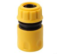 Shophubio 12mm Water Stop Fitting Quick Release Garden Hose Connector Polypropylene Adaptor Male To Female Joiner For Rubber Hose End Faucet Tap