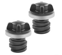 Shophubio 2 Pack Camping Cooler Drain Replacement with Silicone Gasket for Outdoor Camping Hiking Cooler Box Ice Chest Waterproof Leak-Proof Drai