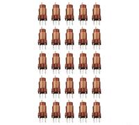 Shophubio 20pcs Adjustable Inductor Set 12 Turn Ferrite Core Coil 0.6uH - 1.7uH Variable Inductance High Frequency -in for Mount Inductor