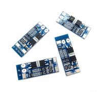 Shophubio 2S 7.4V Lithium Battery Protection Board, 8A Li Ion Battery Charger Module with Balanced Charging PCB, Overcharge Protection Circuit for 2-Cell