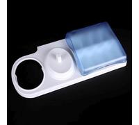 Shophubio 4-Slot Electric Toothbrush Organizer with Charging Base, Waterproof Flip-Cover Design, ABS Bottom & Polycarbonate Cover, Compact Bathroom Storage