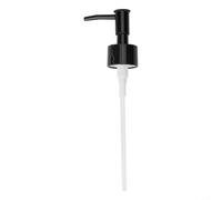 Shophubio ABS Plastic 28 Thread Lotion Head - 28/400 Standard Shower Gel Dispenser for Bathroom, SPA & Hotel Soap Bottles(Bright Black)