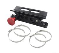 Shophubio Adjustable Fire Extinguisher Mount for Off-Road Vehicles, for ATV and UTV Roll Cage Bracket with Quick-Access Safety Pin, for Durable Aluminum Alloy and