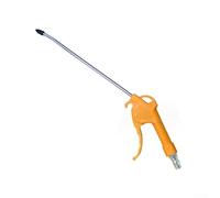 Shophubio Air Blow for Industrial Cleaning - Handheld Pneumatic Dust Blower with Yellow Plastic Handle & Stainless Steel Nozzle (AR-10/AR-12)(Long AR-12)