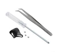 Shophubio Aluminum Alloy Baitcasting Reel Pressing Plate for S, For Metanium, BFS, CQ - Right Handed Fishing Reel Clutch and Outgoing Line Switch Component(Black Right)