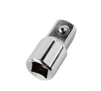 Shophubio Aluminum Alloy Mini Keyless Drill Chuck Adapter - 1/4" Hexagonal Shank Chuck for Cordless Drivers, 0.3 mm to 6.5 mm Clamping Range, Drill/Grinder