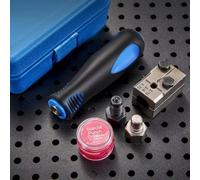 Shophubio Automotive Brake Hose Flaring Tool Set - Double Flaring Kit for Precise Brake Pipe Flaring, Compact Handheld Design, Stainless Steel