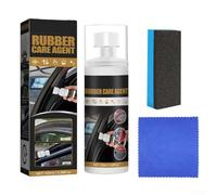 Shophubio Automotive Rubber Seal Restorer & Protective Spray - 100 mL Weatherproof Curing Agent for Car Door, For, Hood & Trunk Seals - Compat