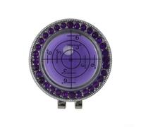 Shophubio Ball Marker with Bubble Level and Hat Clip, Slope Indicator for Green, Magnetic Separable Design for Easy Carrying, Compatible with(PINK)