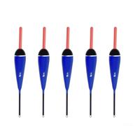Shophubio Balsa Wood Fishing Floats - 5-Pack Adjustable Slide Bobbers (2g-5g) for Drift Fishing and Still Water Fishing(4g)