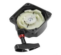 Shophubio Black for Recoil Starter Unit for Brush Cutters and for Strimmers, Fits 33cc 36cc 43cc 49cc 2- Engines, 80mm Width Pull Starter Assembly