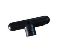 Shophubio Camping Wagon Cart Push Handle - Foldable Outdoor Hand Truck Handle, Ergonomic Black Plastic Trolley Handle, 13 x 5.5 cm, Heavy-Duty Use